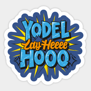 yodeling Day – January Sticker